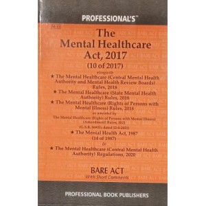 Professional's Mental Healthcare Act, 2017 Bare Act 2024